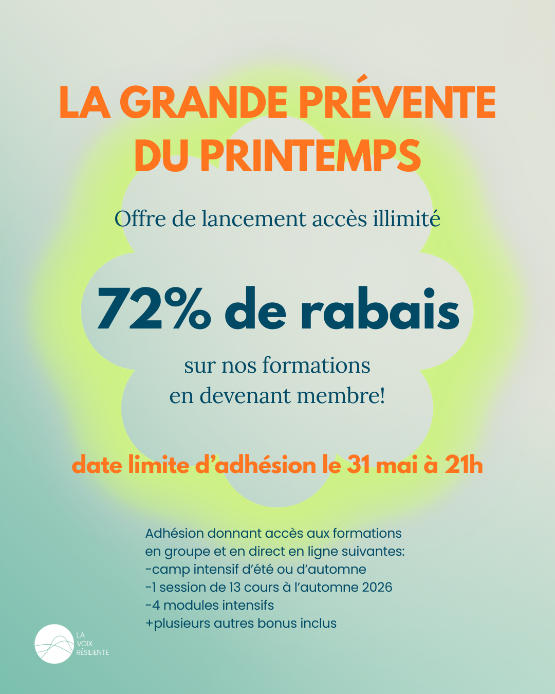 Grande prévente du printemps 2026